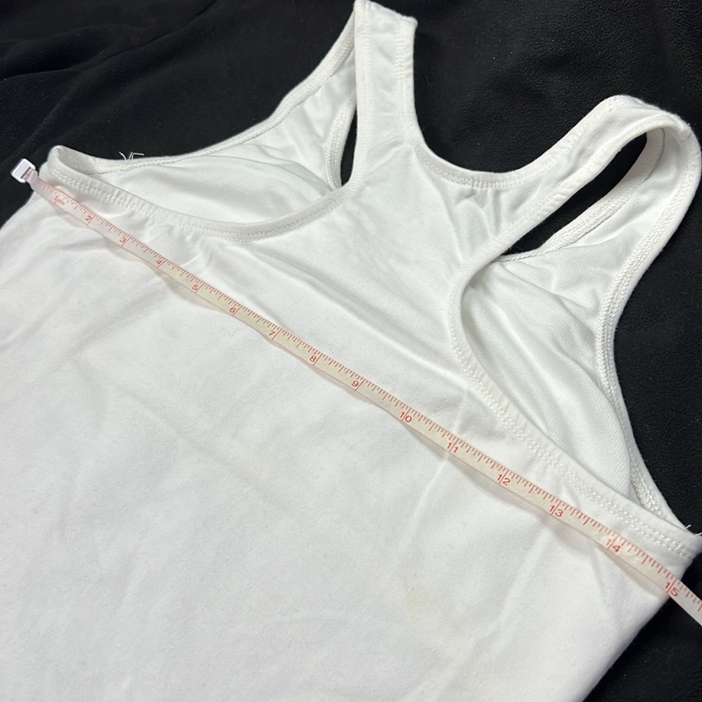 Waist-Cropped Sporty Racerback Bra Tank L NWOT - Picture 7 of 9